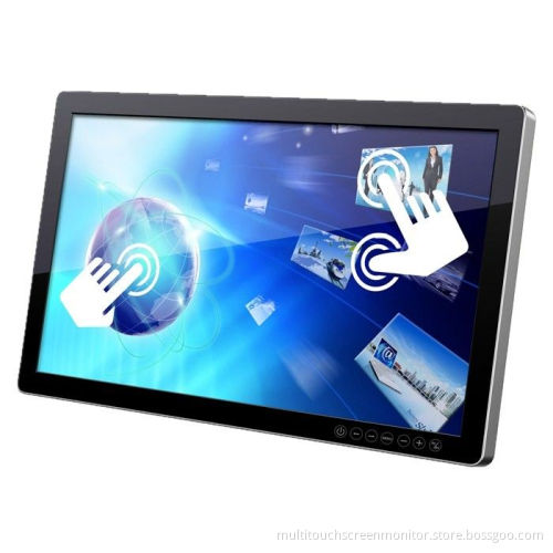 Outdoor 55'' Multi Touch Lcd / Led Monitor Smart Tv For Making Digital Signage